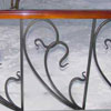 Элегантное кованое ограждение Элегантное кованое ограждение