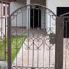 Незамысловатые кованые ворота Незамысловатые кованые ворота